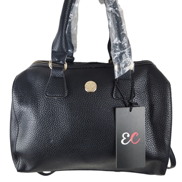 EC Handbags - NWT, Fashion Shoulder/ Handbag, women's black daily bag. Great for everyday use.